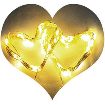 LED-Kupferdraht-Lichterkette, batteriebetrieben