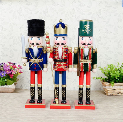 Nussknacker-Figur aus Holz, 38 cm