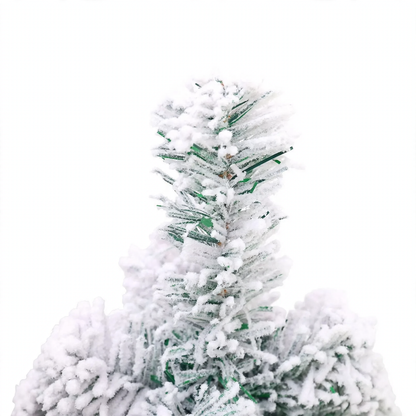 Künstlicher Mini-Weihnachtsbaum mit Schnee-Effekt