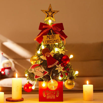 Dekorativer Tisch-Weihnachtsbaum mit Beleuchtung, 45 cm