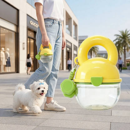 Tragbare Wasserflasche für Haustiere