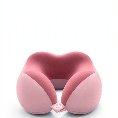 Memory-Foam U-Kissen mit 360°-Nackenstütze