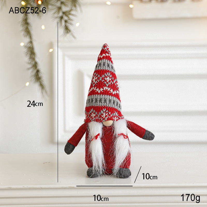 Weihnachts-Wichtel, Hängefigur aus Stoff