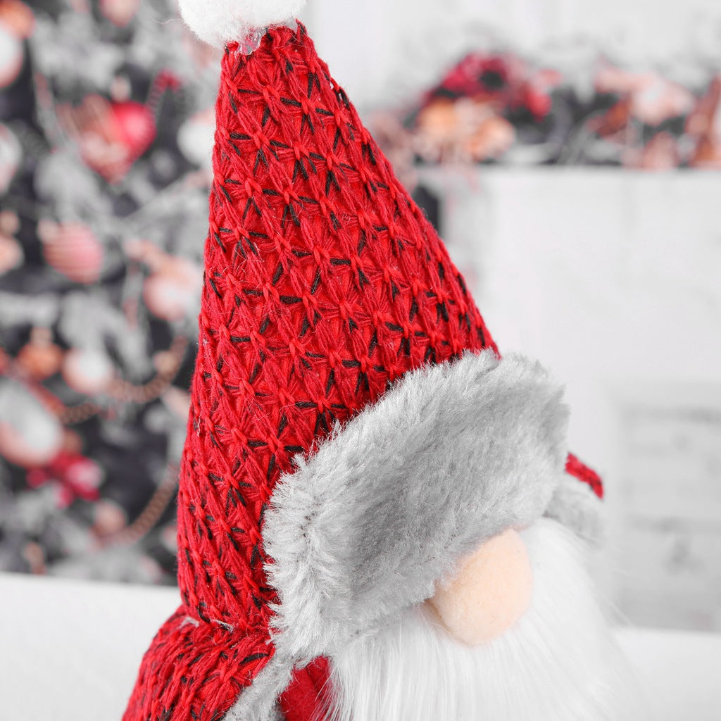 Skandinavischer Wichtel als Weihnachtsdekoration