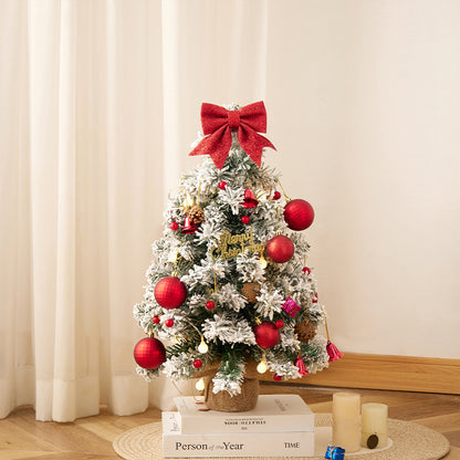 Mini-Weihnachtsbaum-Set, dekorative Tischdekoration