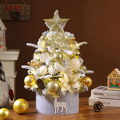Mini-Weihnachtsbaum für den Tisch, 45-60 cm, beflockt