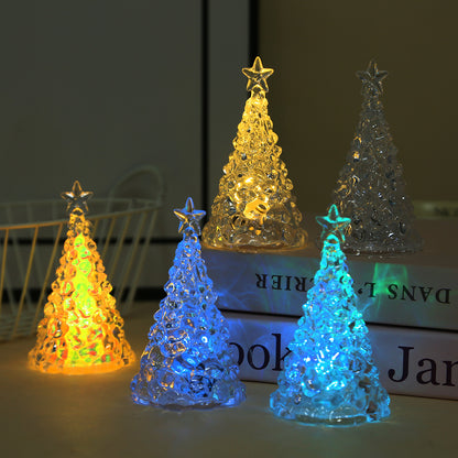 LED-Nachtlicht in Stern-Weihnachtsbaum-Form