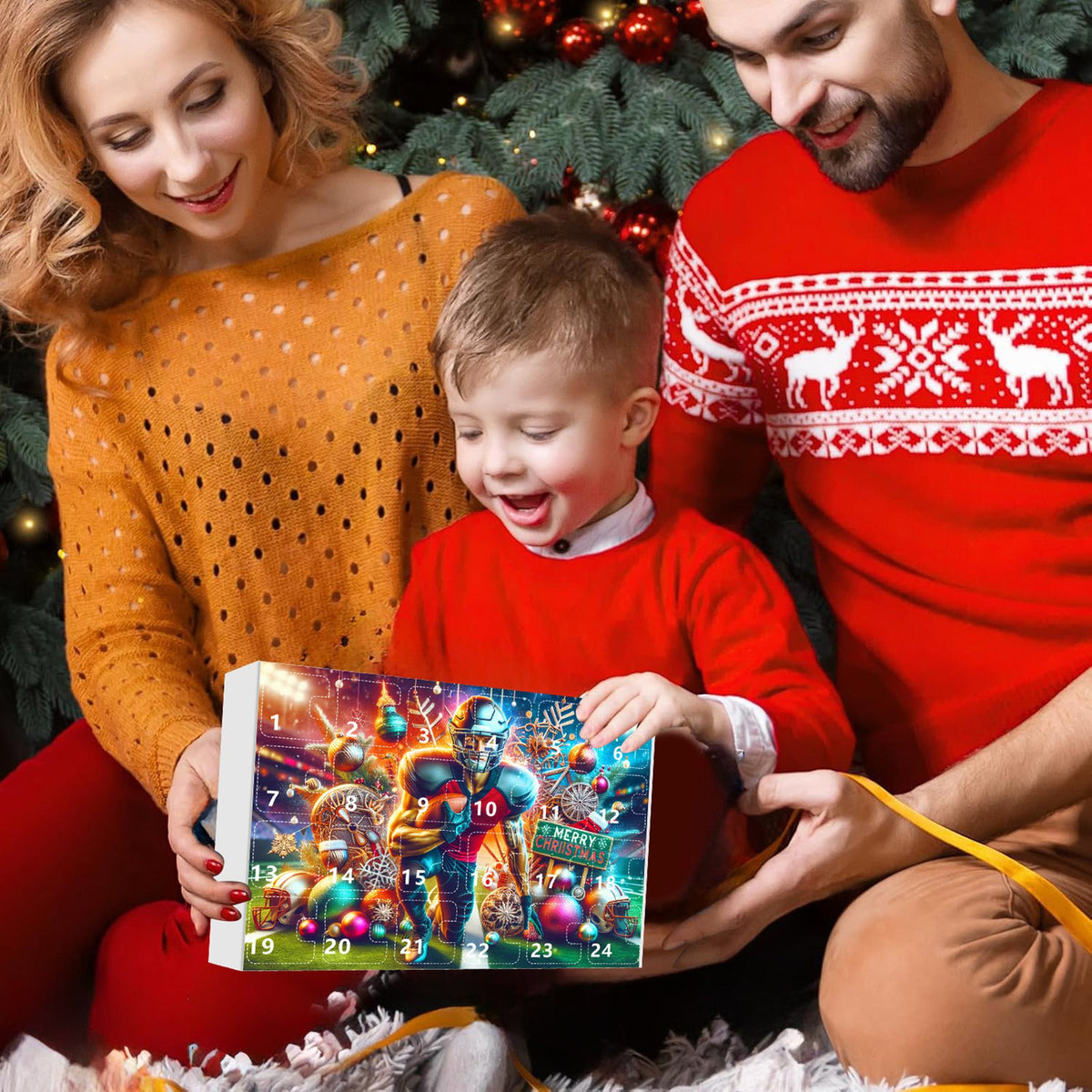 Adventskalender für Football-Fans, 24 Überraschungen