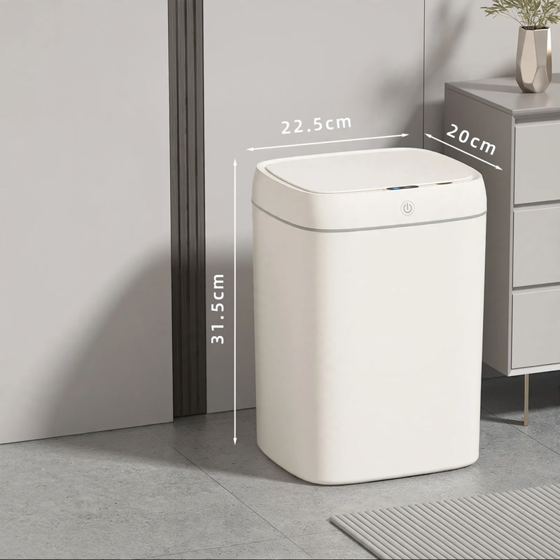 Intelligenter Sensor-Mülleimer, 13–17 L, Kunststoff