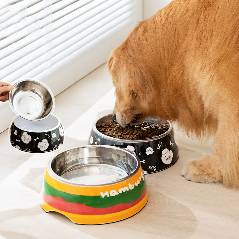 Futternapf für große Hunde, Edelstahl