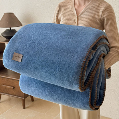 Doppelseitige Kuscheldecke, 180x200-220cm, warm