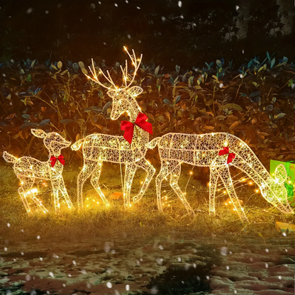 Dekorative Rentier-Figur für die Weihnachtszeit