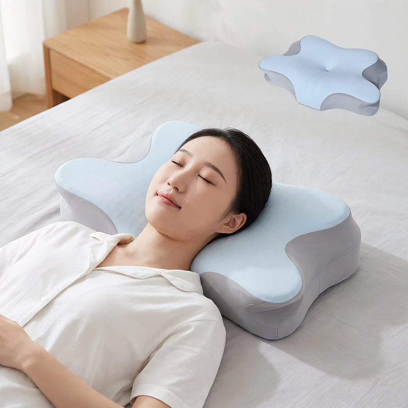 Ergonomisches Nackenstützkissen Gedächtnisschaum