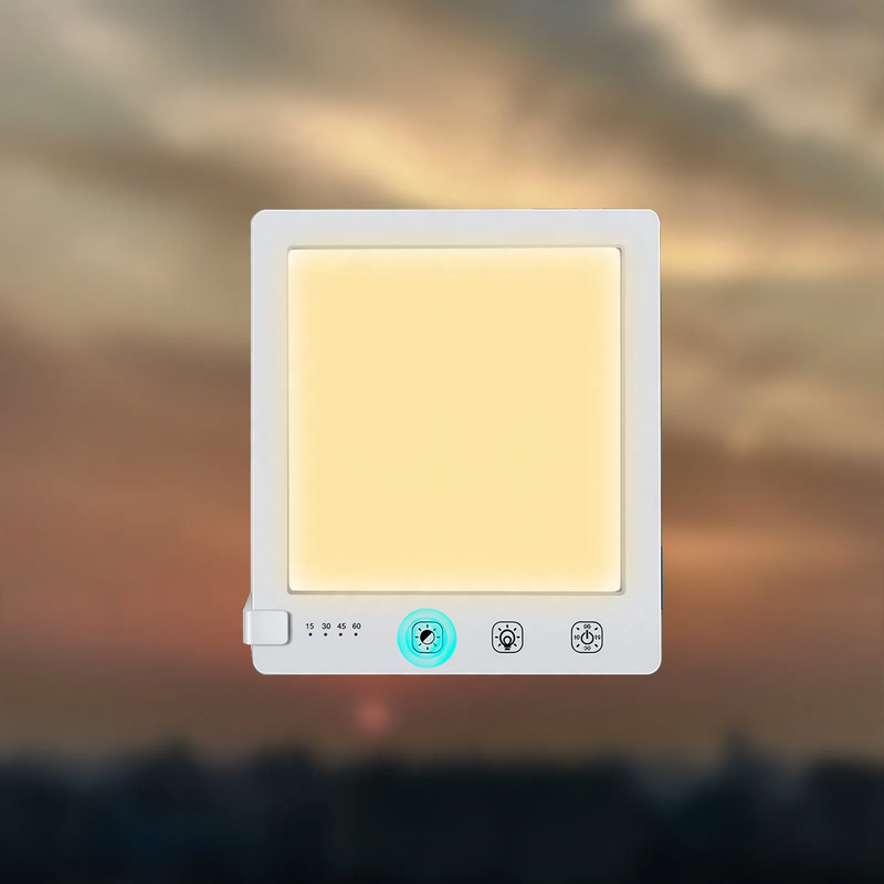LED-Lichttherapie-Panel, 10000 Lux, 140x160x10 mm