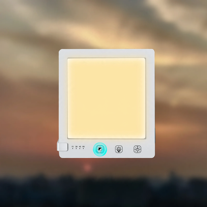 LED-Lichttherapie-Panel, 10000 Lux, 140x160x10 mm