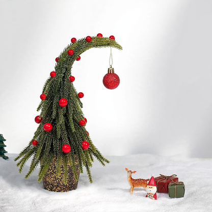 Mini-Weihnachtsbaum, PVC, Tischdekoration