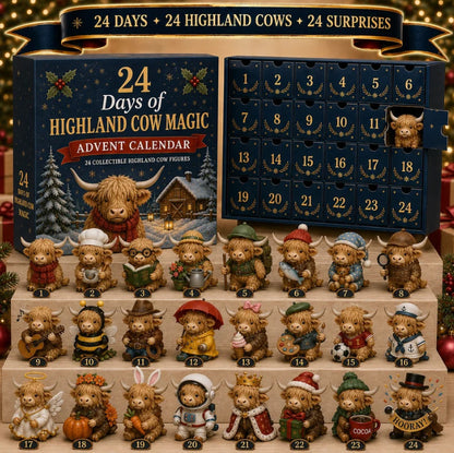Magischer Tier-Adventskalender aus Acryl