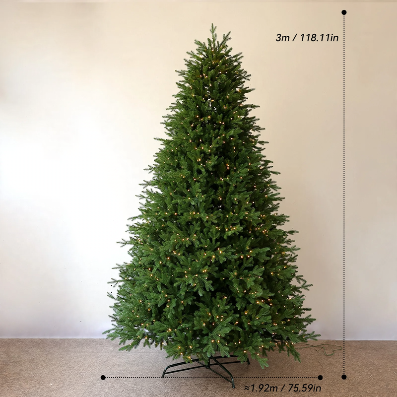 Hochwertiger PE-Weihnachtsbaum, verschiedene Größen