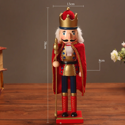 Nussknacker-Soldat, 38 cm, Holz, modern