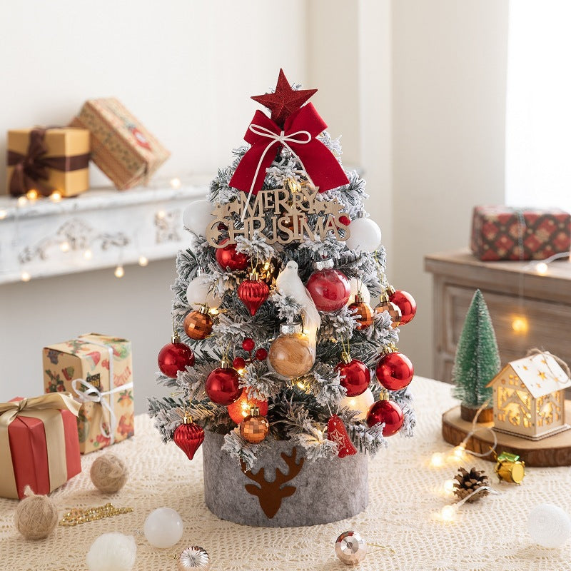 Mini-Weihnachtsbaum-Set mit Beleuchtung