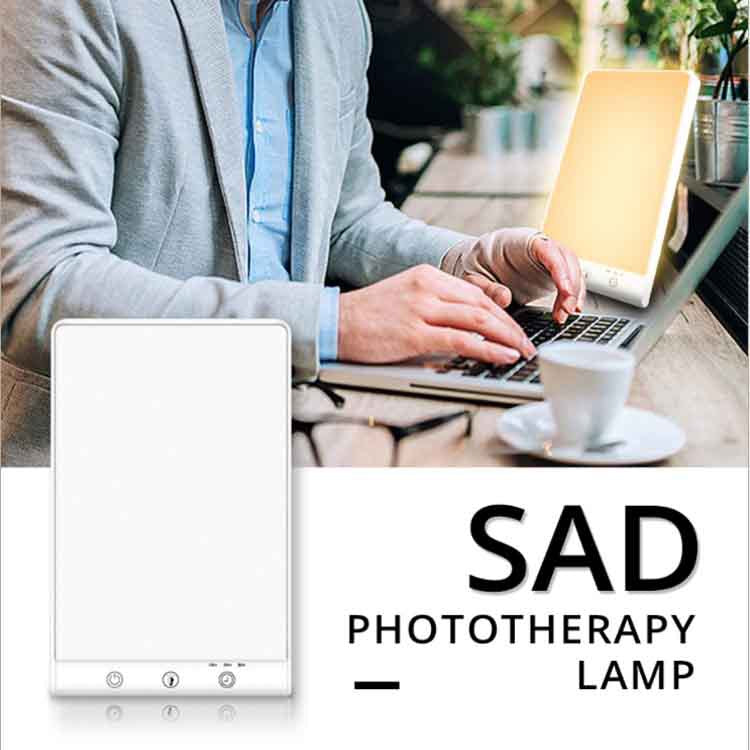 LED-Lichttherapielampe mit Timer und Dimmfunktion