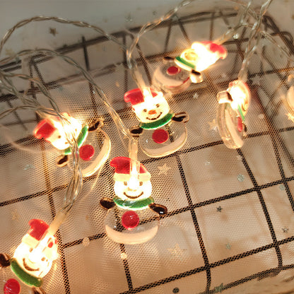 LED-Weihnachts-Lichterkette mit verschiedenen Motiven