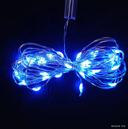 LED-Lichterkette mit Kugeln, 3 m