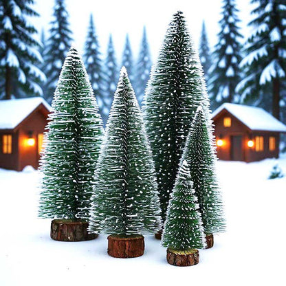 Mini-Weihnachtsbaum mit Tannennadel-Optik