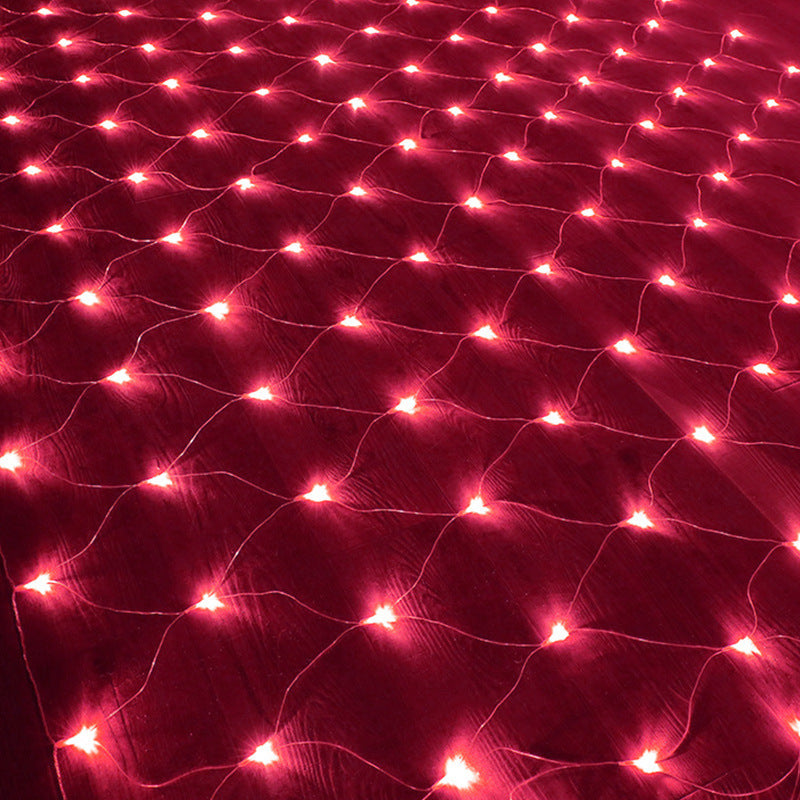 LED-Netzlichterkette für Außenbereiche