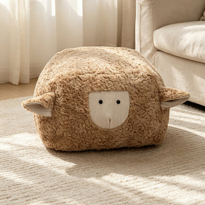 Plüsch-Sitzkissen Schaf-Design