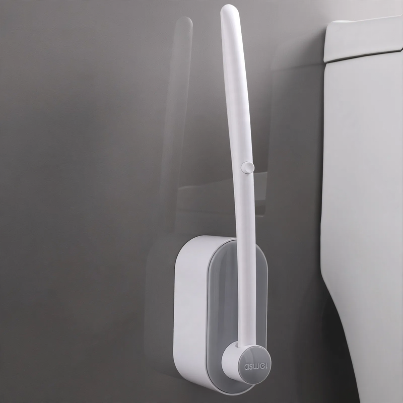 Einweg-Toilettenbürste mit Langgriff