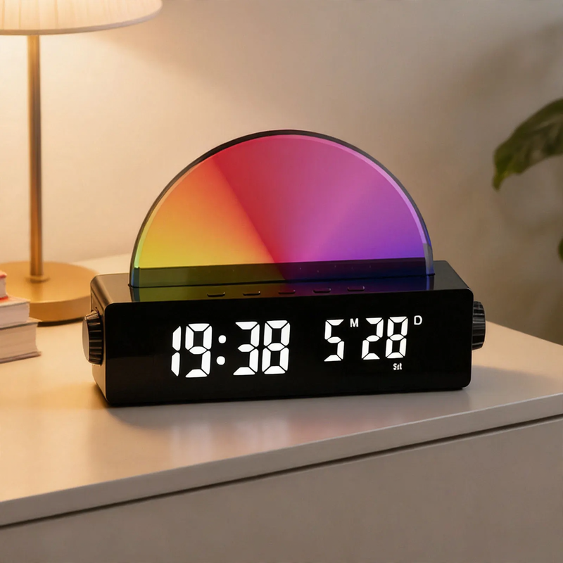 Intelligenter LED-Wecker mit Sonnenaufgangssimulation