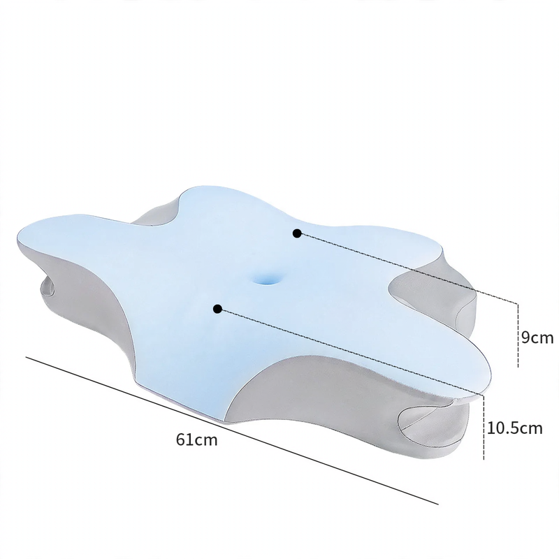 Ergonomisches Nackenstützkissen Gedächtnisschaum