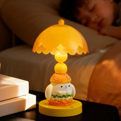 Hamburger-Hund Tischlampe mit LED-Touchschalter