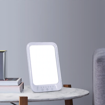 LED-Lichttherapielampe mit Tageslichtsimulation