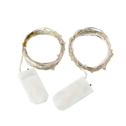 LED-Kupferdraht-Lichterkette, CR2032