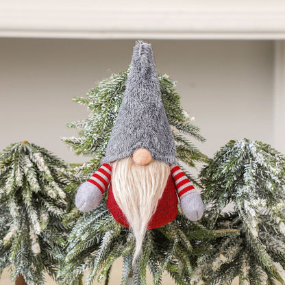Weihnachtlicher Wichtel-Anhänger mit Armen