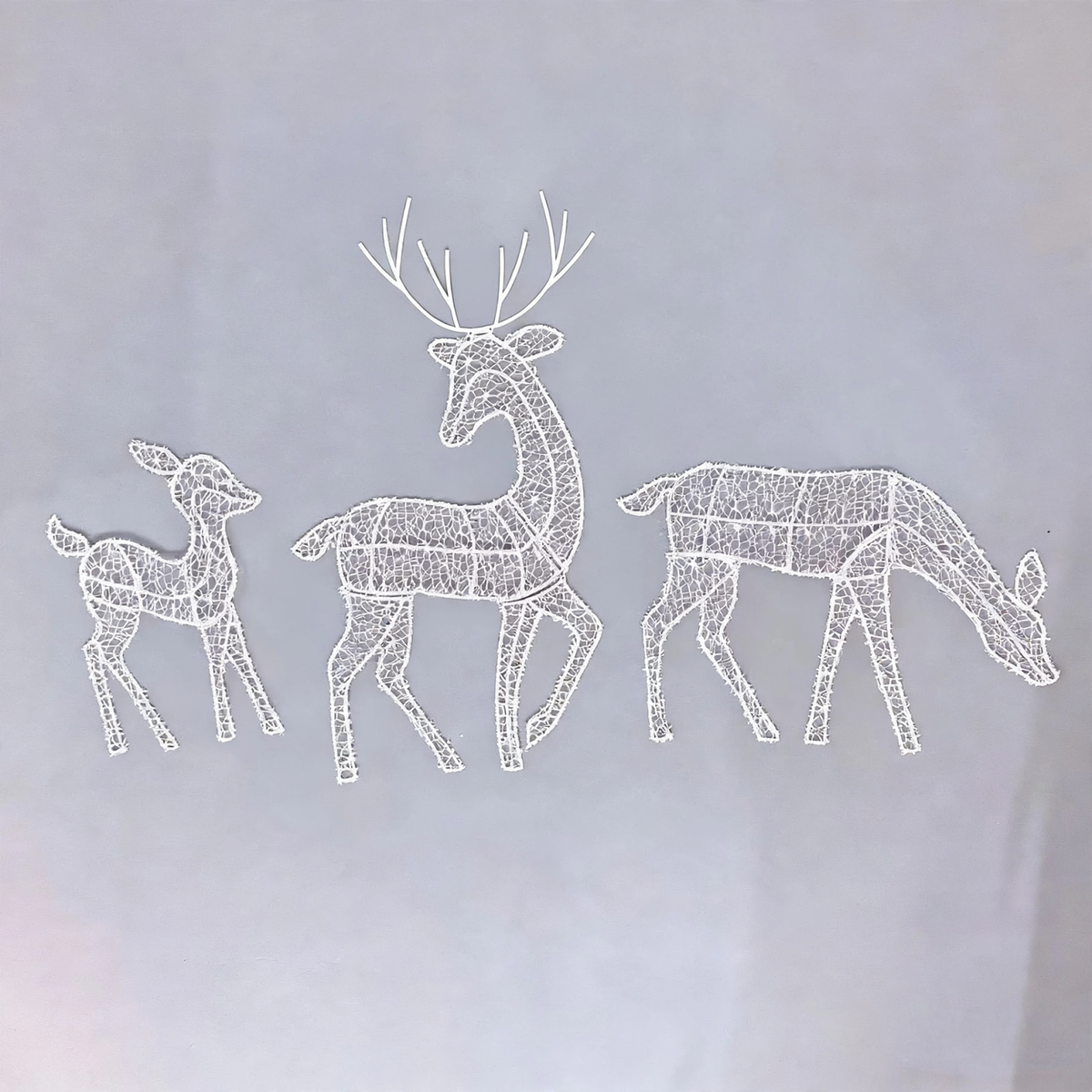 Dekorative Rentier-Figur für die Weihnachtszeit