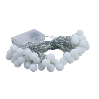 LED-Lichterkette mit kleinen Kugeln, USB-aufladbar