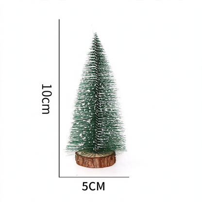 Mini-Weihnachtsbaum aus Kiefernnadeln