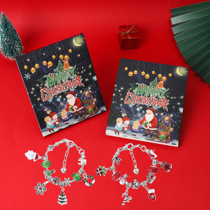 DIY-Weihnachts-Schmuckset mit Adventskalender-Funktion