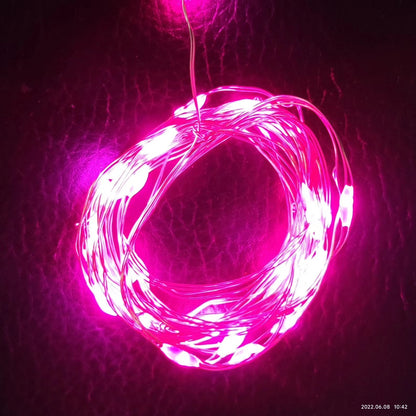 LED-Lichterkette mit Kugeln, 3 m