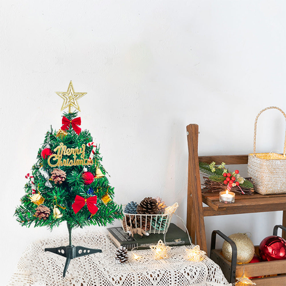 Mini-Weihnachtsbaum, 50 cm, mit LED-Beleuchtung