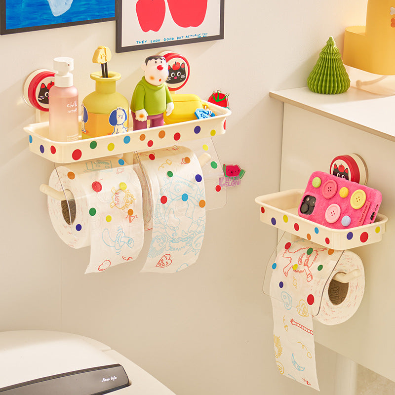 Saugnapf-Toilettenpapierhalter, modernes Design