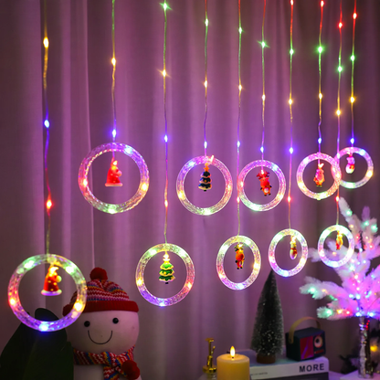 LED-Lichterkette mit Motiven, 3 m, fernbedienbar