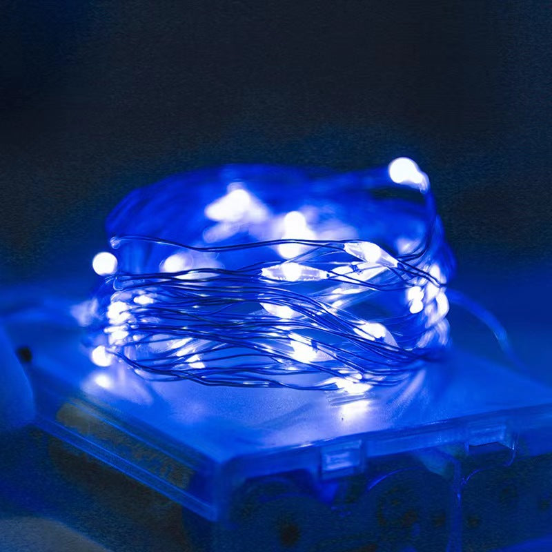 LED-Kupferdraht-Lichterkette, batterie- oder USB-betrieben