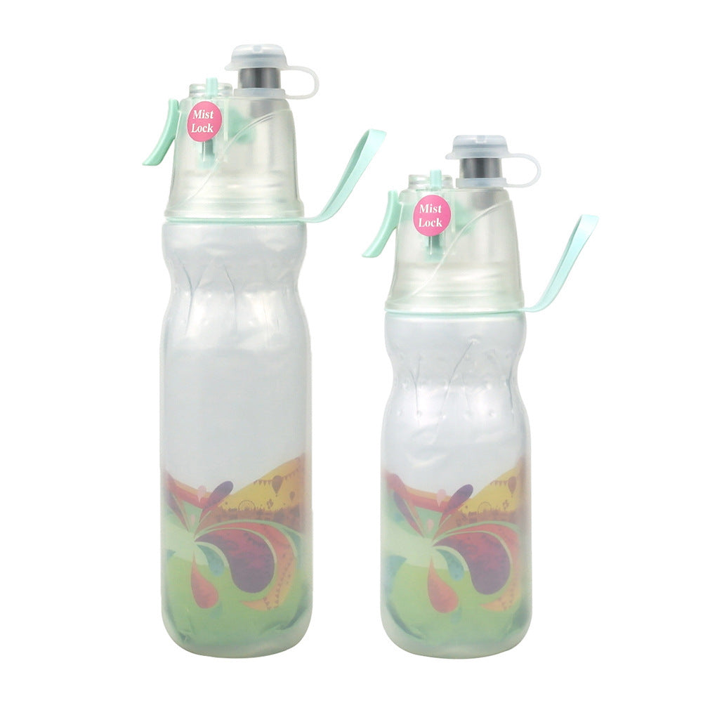 Sporttrinkflasche mit Sprühfunktion, 470–590 ml