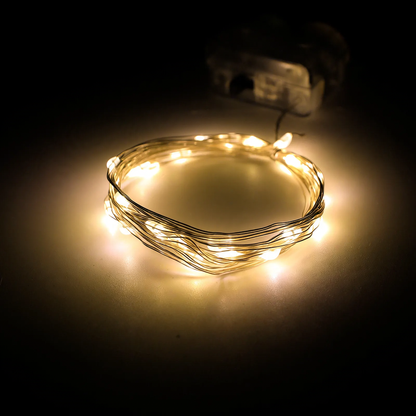 LED-Kupferdraht-Lichterkette für kreative Dekorationen