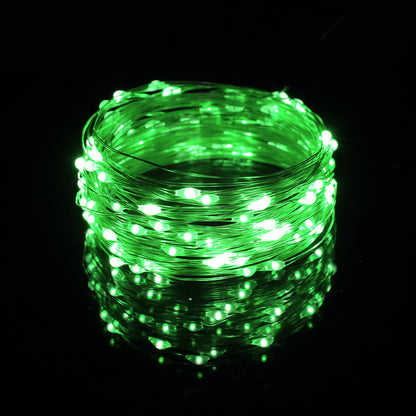 LED-Sternen-Lichterkette, Kupferdraht