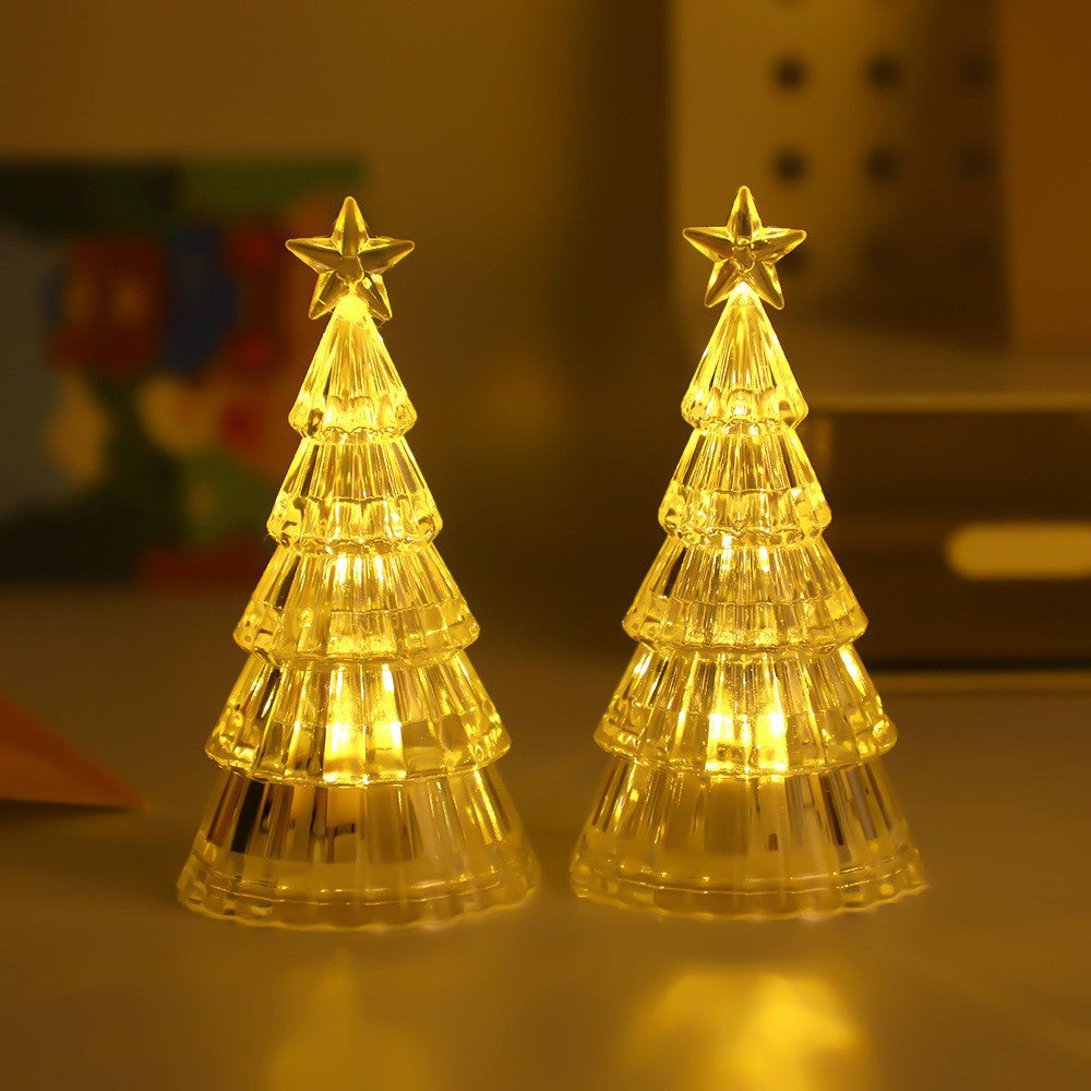 LED-Weihnachtsbaum-Nachtlicht, dekorative Tischleuchte